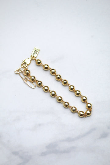 BOCCE BRACELET (SMALL) - 14K GOLD VERMEIL